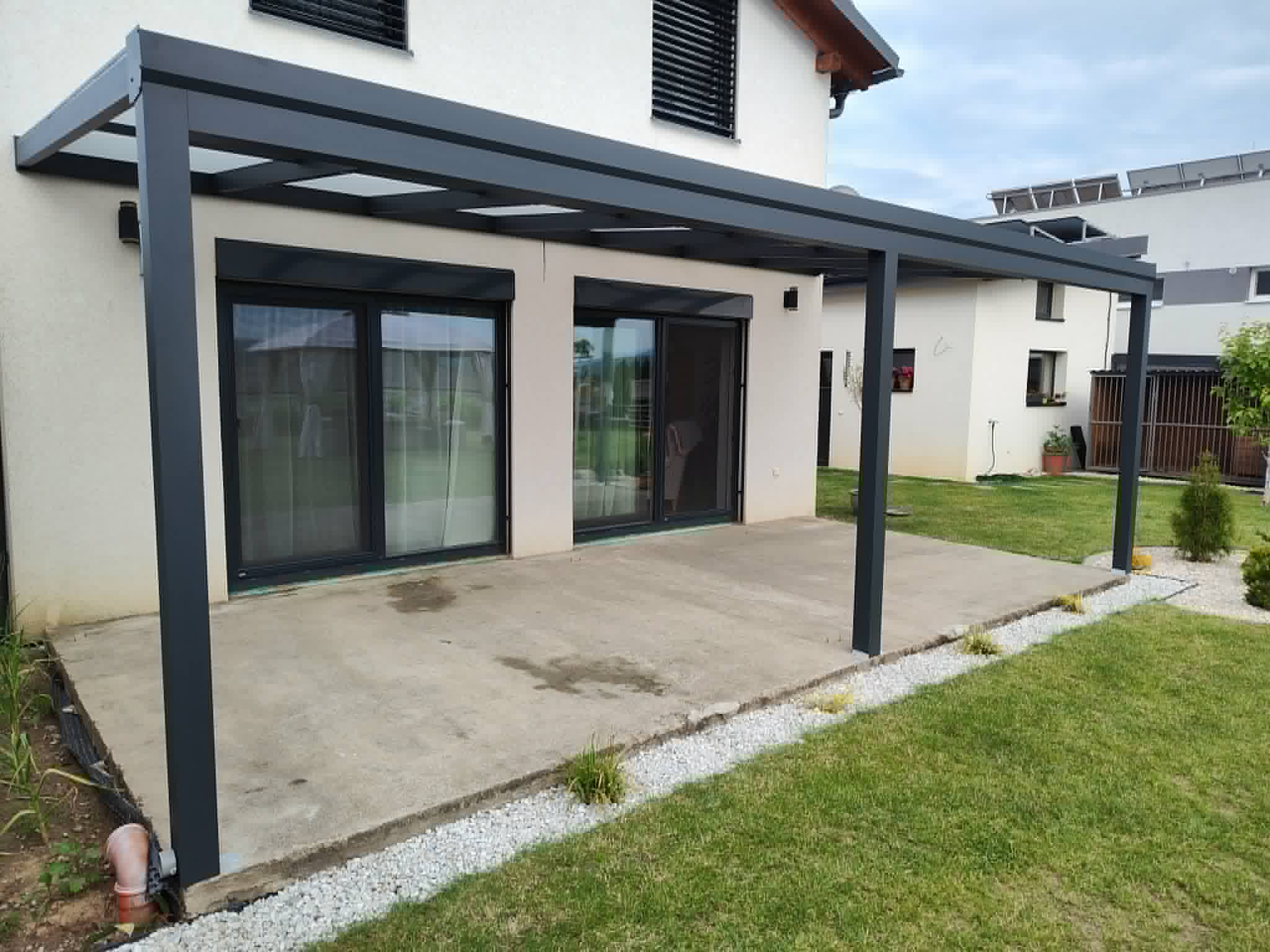 Hliníková pergola