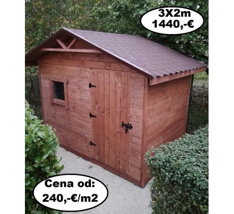 Záhradný domček Ideál 12